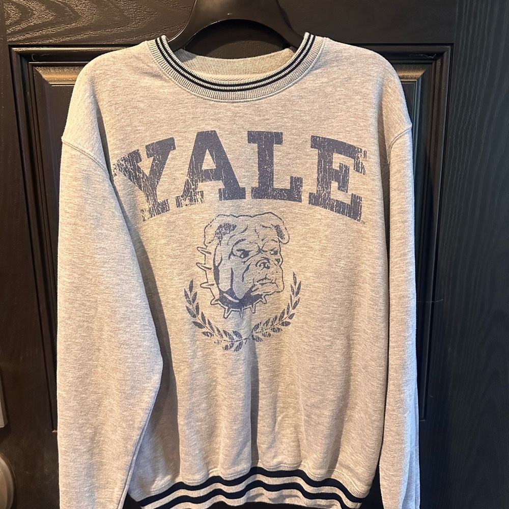 Yale Gray Sweater